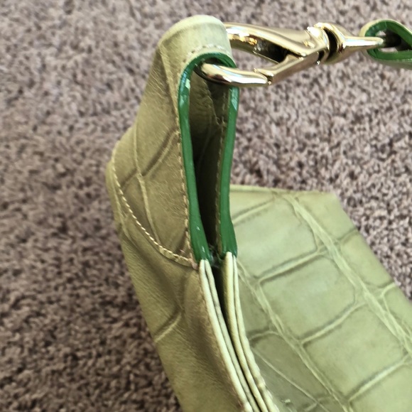 Dooney & Bourke leather bag green - Picture 6 of 8